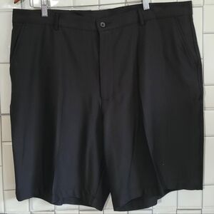 LONE CYPRESS PEBBLE BEACH Men’s Black Athletic Golf Shorts Side Back Pockets